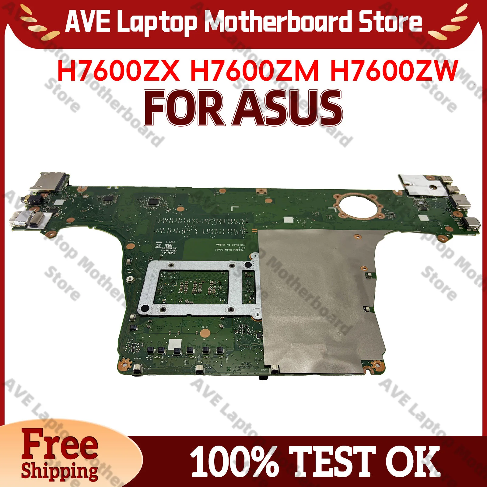 H7600ZW H7600ZM Laptop Motherboard For ASUS StudioBook ProArt J7600ZW 16 H7600ZW H7600ZX J7600ZM Mainboard W/ 12th Gen i5 i7 i9
H7600ZW H7600ZM Laptop Motherboard For ASUS StudioBook ProArt J7600ZW 16 H7600ZW H7600ZX J7600ZM Mainboard W/ 12th Gen i5 i7 i9