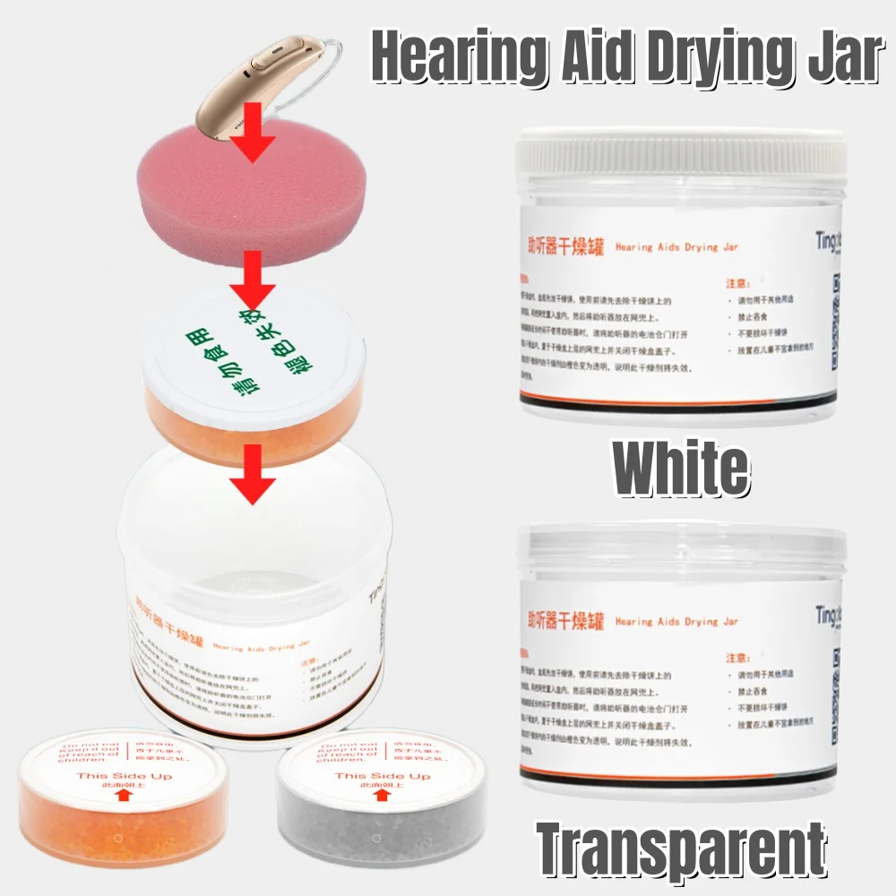 1Pc Portable Hearing Aid Drying Jar Cup Drying Capsules Desiccant Dehumidifier Drying Pallet Dryer Personal Ear Care Accessories
1Pc Portable Hearing Aid Drying Jar Cup Drying Capsules Desiccant Dehumidifier Drying Pallet Dryer Personal Ear Care Accessories