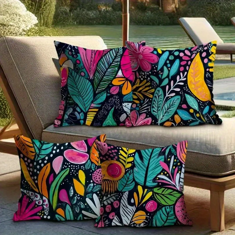 Tropical plants and flowers digital printing pillow cover Short plush Suitable living rooms bedrooms sofas throw cushion cover
Tropical plants and flowers digital printing pillow cover Short plush Suitable living rooms bedrooms sofas throw cushion cover