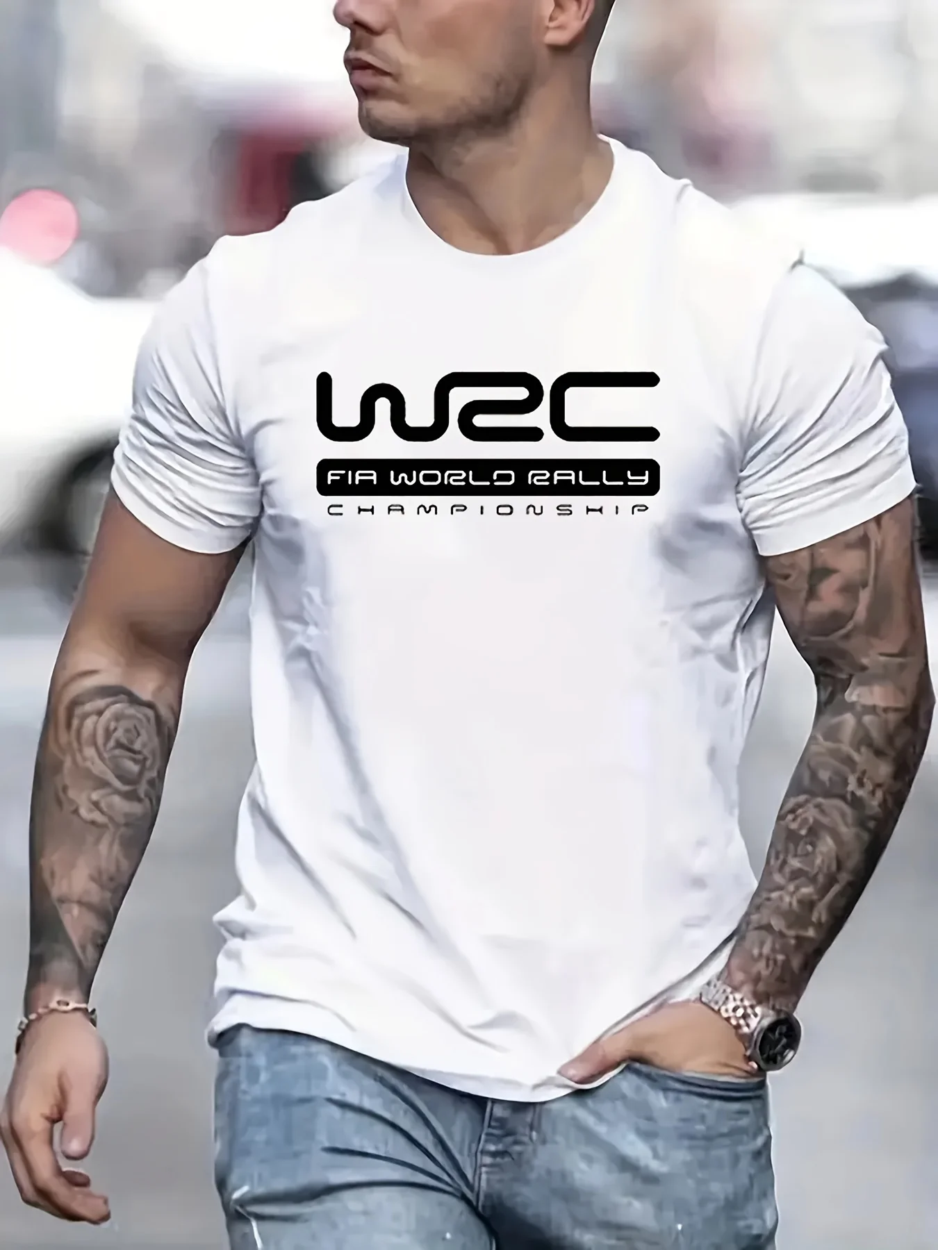 Men's summer pure cotton fashionable casual sports loose letter pattern printed round neck short sleeved T-shirt top
Men's summer pure cotton fashionable casual sports loose letter pattern printed round neck short sleeved T-shirt top