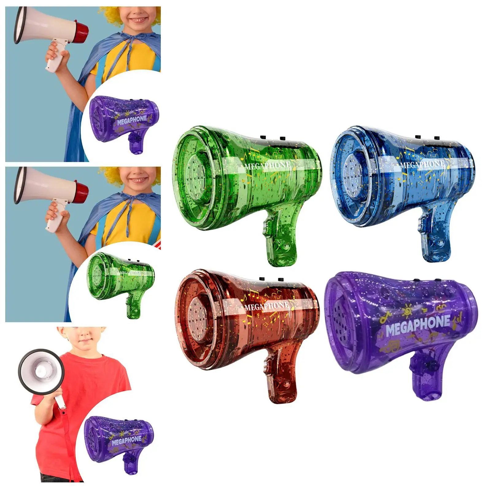 Mini Speaker Keychain Toy Bullhorn Toy for Children Boys Girls Ages 3-8 Olds
Mini Speaker Keychain Toy Bullhorn Toy for Children Boys Girls Ages 3-8 Olds
