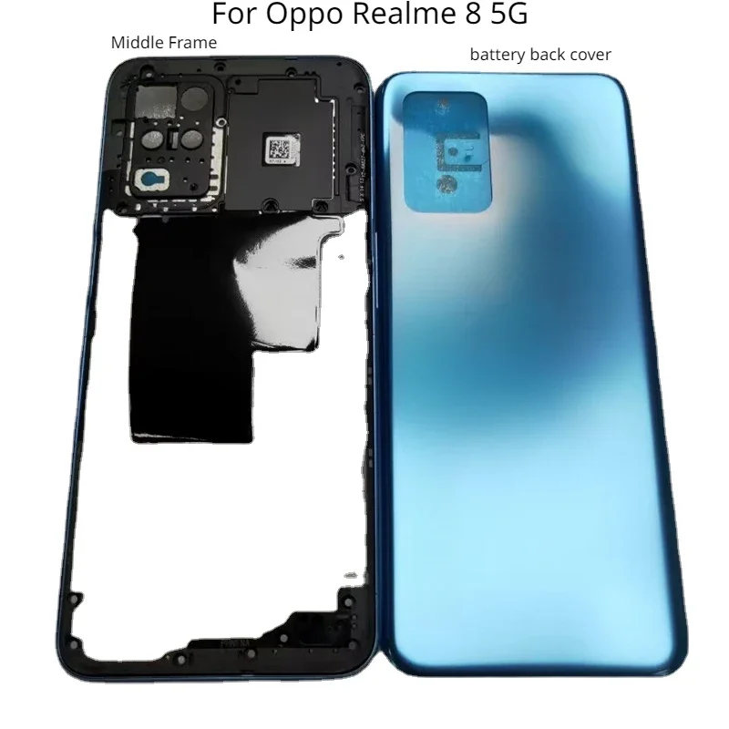 Средняя рамка для Oppo Realme 8 5G RMX3241 задняя крышка корпус батарейного отсека Боковая кнопка запасные части
Средняя рамка для Oppo Realme 8 5G RMX3241 задняя крышка корпус батарейного отсека Боковая кнопка запасные части