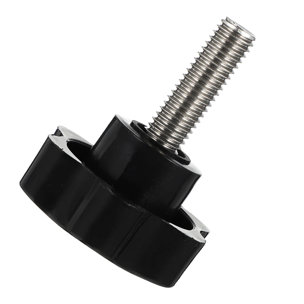 Hex Clamping Knob Thumb Replacement M8X30Mm Portable Screw Handle For Machinery Precision Adjustment Carbon Steel Abs
Hex Clamping Knob Thumb Replacement M8X30Mm Portable Screw Handle For Machinery Precision Adjustment Carbon Steel Abs