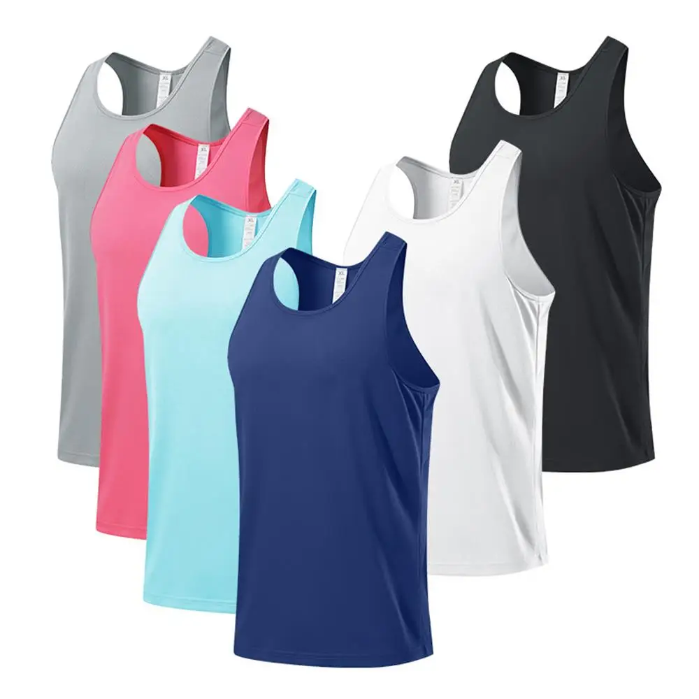 Men's Tank Tops Quick Dry Workout Sleeveless Tees Mens Running Gym Vest T-Shirt Top Breathable Sports Tank Top Singlet
Men's Tank Tops Quick Dry Workout Sleeveless Tees Mens Running Gym Vest T-Shirt Top Breathable Sports Tank Top Singlet