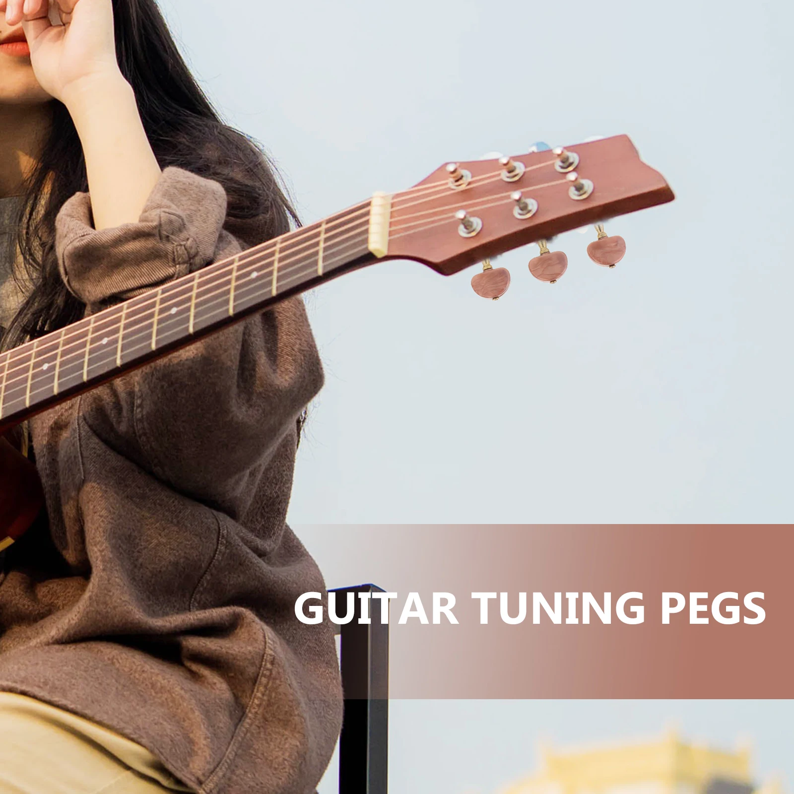 2 Pcs Strings Professional Guitar Tuning Pegs Machine Head Semicircle Classical Elegant
2 Pcs Strings Professional Guitar Tuning Pegs Machine Head Semicircle Classical Elegant