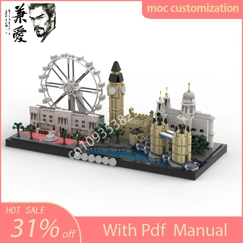 2117PCS MOC London street scene Big Ben Building model building block creative assembly educational Kid building block toy Gift
2117PCS MOC London street scene Big Ben Building model building block creative assembly educational Kid building block toy Gift