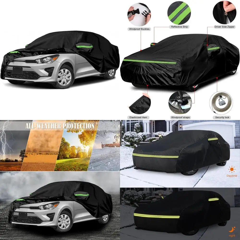 Всепогодный 6-слойный водонепроницаемый автомобильный чехол с дверцей на молнии и ветрозащитными лентами для снега, подходит для моделей 2005-2025 гг.
Всепогодный 6-слойный водонепроницаемый автомобильный чехол с дверцей на молнии и ветрозащитными лентами для снега, подходит для моделей 2005-2025 гг.