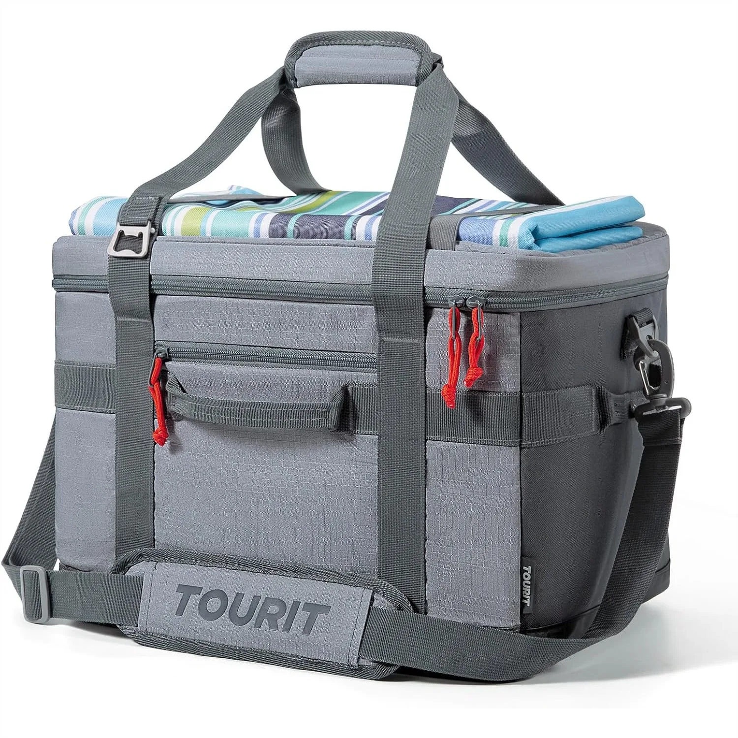 TOURIT Soft Sided Cooler Bag Insulated 48 Cans, Large Collapsible Leakproof Ice Chest for Picnic Beach Camping Travel
TOURIT Soft Sided Cooler Bag Insulated 48 Cans, Large Collapsible Leakproof Ice Chest for Picnic Beach Camping Travel