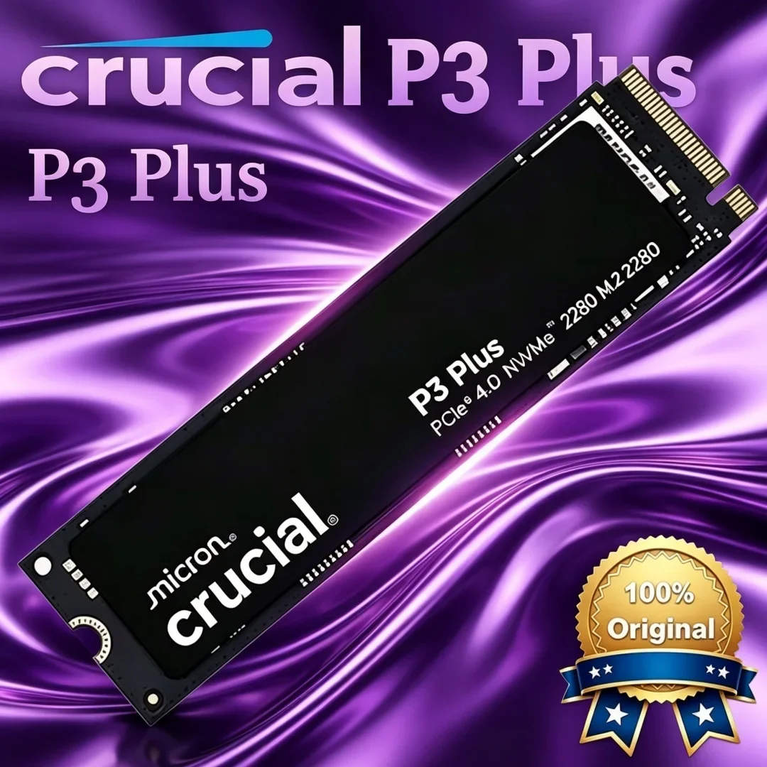 Super Fast Crucial P3 Plus NVME 2280 1TB SSD Crucial 1TB 2TB PCIe Gen4 NVMe M.2 Internal Hard Drive OEM Package
Super Fast Crucial P3 Plus NVME 2280 1TB SSD Crucial 1TB 2TB PCIe Gen4 NVMe M.2 Internal Hard Drive OEM Package