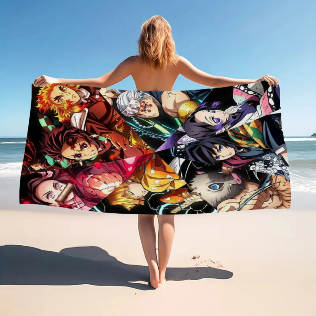 Quick Drying Beach Towels Demon Slayer Graphic Anime Oversized 30x60inch Printing Towel Super Absorbent Pool Towel Blanket
Quick Drying Beach Towels Demon Slayer Graphic Anime Oversized 30x60inch Printing Towel Super Absorbent Pool Towel Blanket