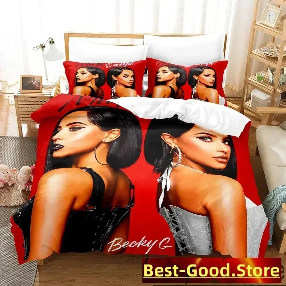 3D Print Singer Becky G Bedding Set Duvet Cover Sheet Printed Bed Set Pillowcase Bed Full Queen King Size Comforter Bedroom
3D Print Singer Becky G Bedding Set Duvet Cover Sheet Printed Bed Set Pillowcase Bed Full Queen King Size Comforter Bedroom