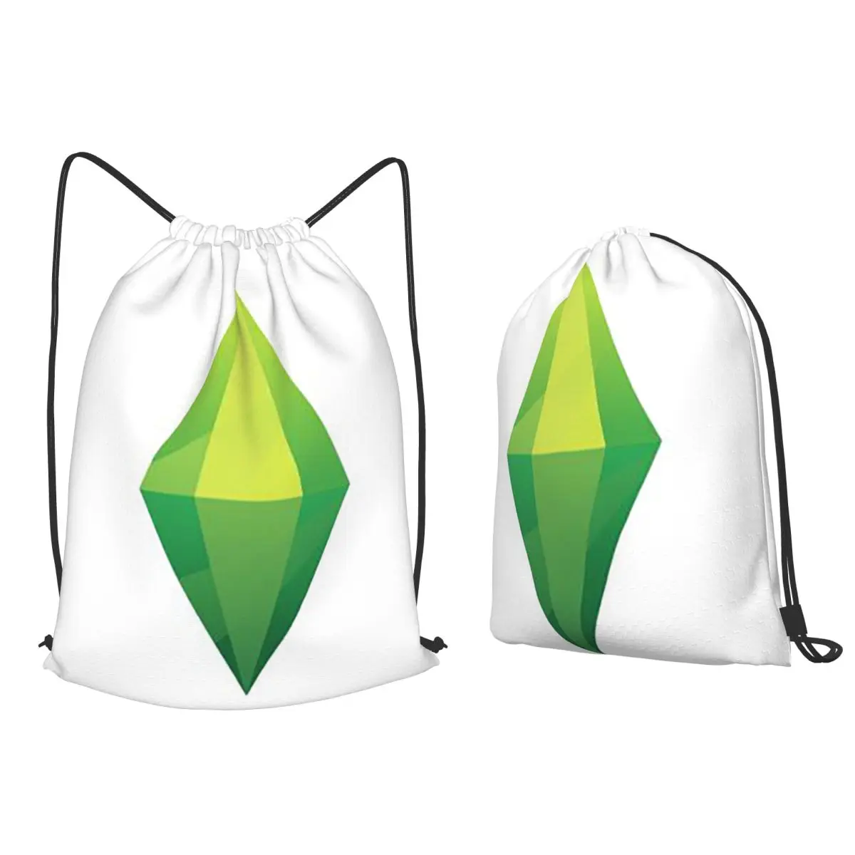 The Sims 4 Plumbob Backpacks Casual Drawstring Bags Sundries Bag Book Bags for Travel Students
The Sims 4 Plumbob Backpacks Casual Drawstring Bags Sundries Bag Book Bags for Travel Students