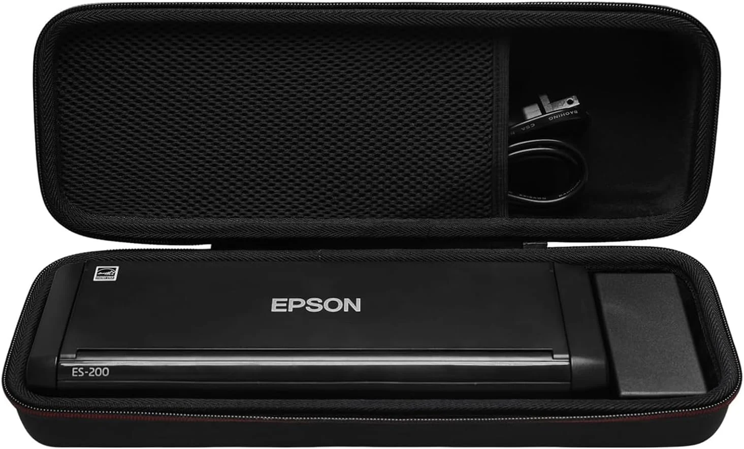 Жесткий чехол LTGEM для портативного сканера документов Epson Workforce ES-200/ES-300W/ES-300WR - защитная сумка для хранения и транспортировки
Жесткий чехол LTGEM для портативного сканера документов Epson Workforce ES-200/ES-300W/ES-300WR - защитная сумка для хранения и транспортировки