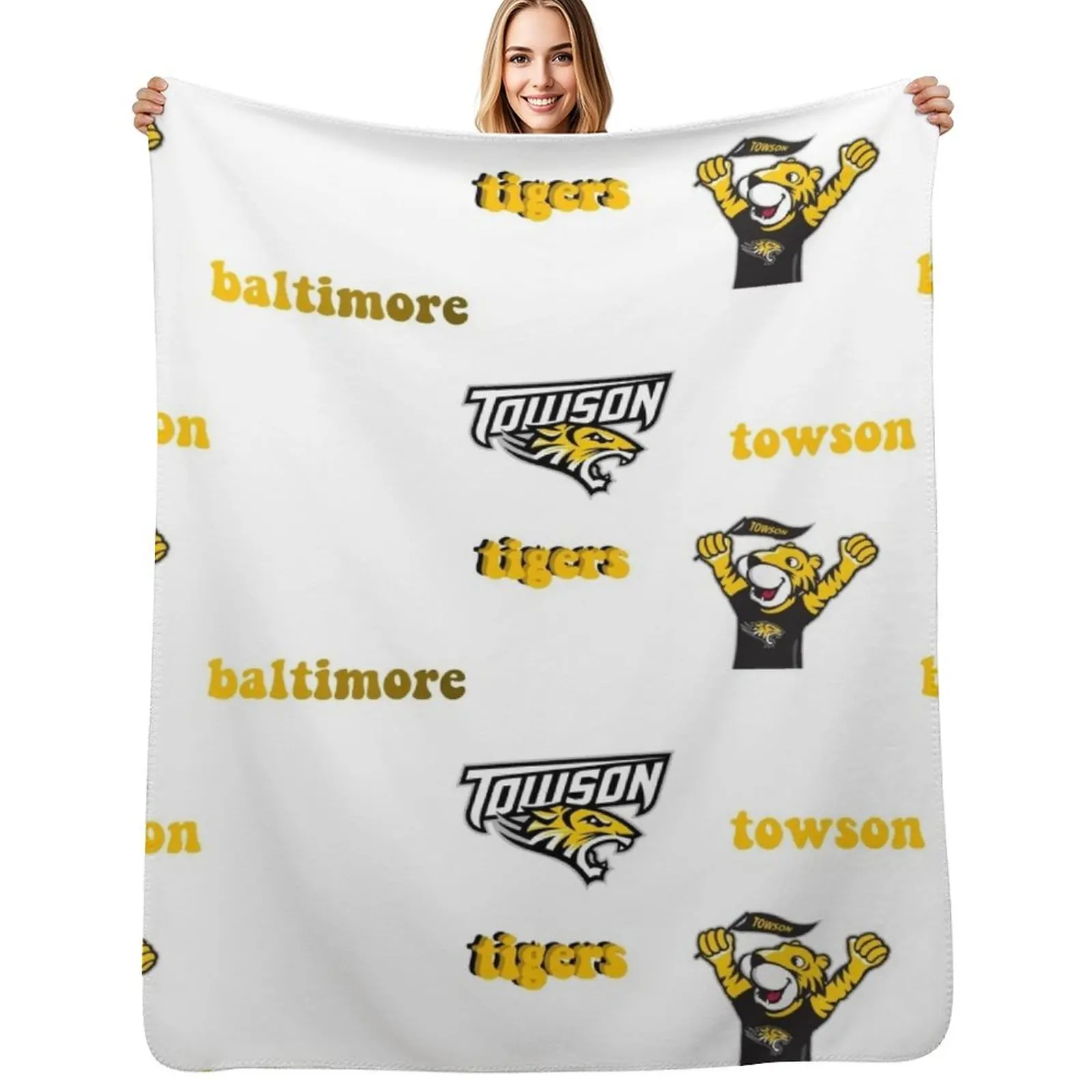 Towson University sticker pack Throw Blanket Lightweight Warm Blanket for Indoor Outdoor Use
Towson University sticker pack Throw Blanket Lightweight Warm Blanket for Indoor Outdoor Use