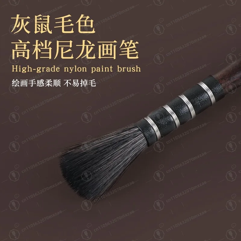 10-Piece Professional Nylon Watercolor Brush Set with Faux Sable Bristles & Luxury Leather Brush Roll
10-Piece Professional Nylon Watercolor Brush Set with Faux Sable Bristles & Luxury Leather Brush Roll