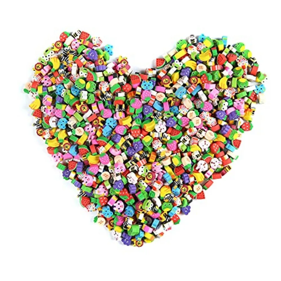 300 Pieces Mini Animal Fruit Erasers for Bulk Small Cute Pencil Erasers Assortment for Home School Work Rewards Party Favor and
300 Pieces Mini Animal Fruit Erasers for Bulk Small Cute Pencil Erasers Assortment for Home School Work Rewards Party Favor and
