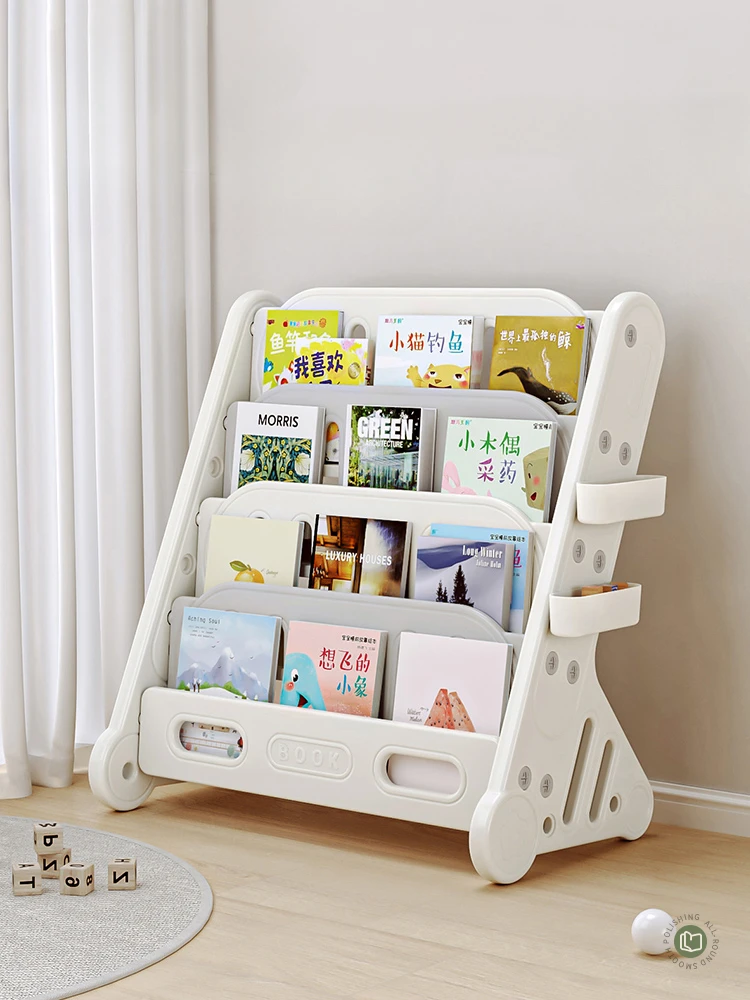 Bookcase, Desktop, Desk, Storage and Storage Rack, Small Student Organizing File Rack