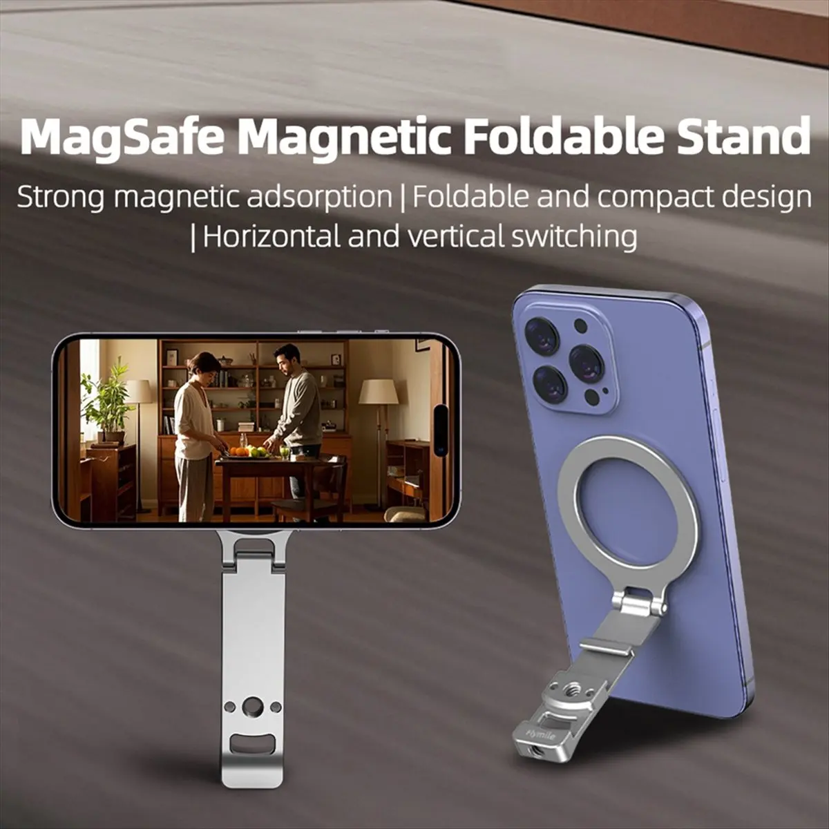 AT33 Flymile Magnetic Phone Holder Magsafe Cold Shoe Mount for Smartphones Tripod Mount Expandable Adapter Accessory
AT33 Flymile Magnetic Phone Holder Magsafe Cold Shoe Mount for Smartphones Tripod Mount Expandable Adapter Accessory