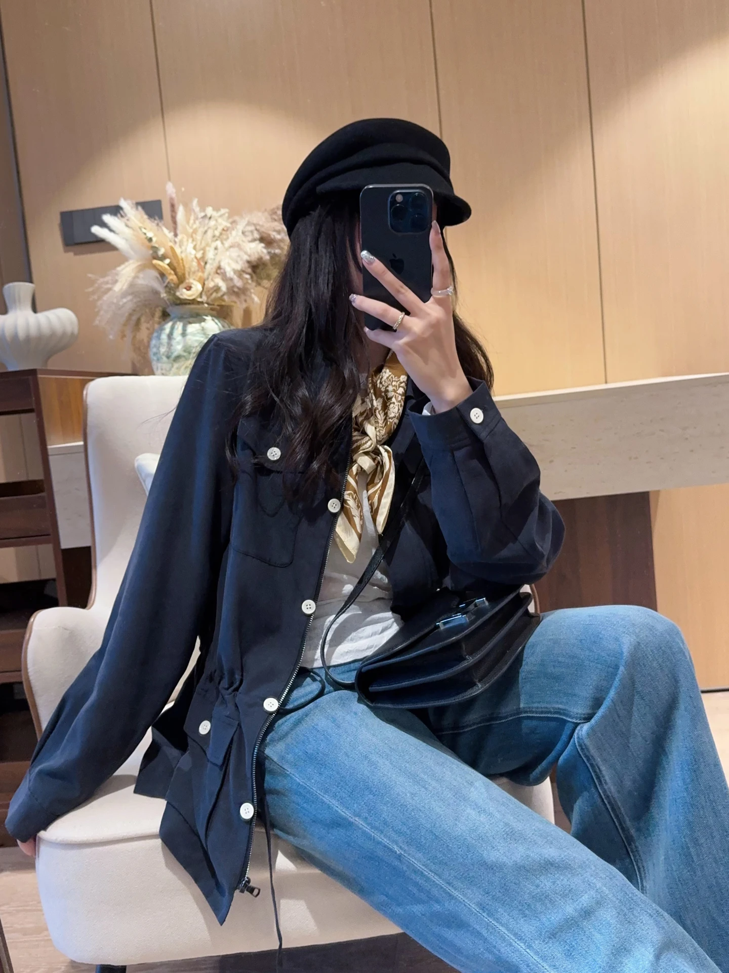 Casual Chic Cotton Drawstring Waist Slimming Jacket Vintage Workwear Style Spring New Arrival Women's Short Coat
Casual Chic Cotton Drawstring Waist Slimming Jacket Vintage Workwear Style Spring New Arrival Women's Short Coat