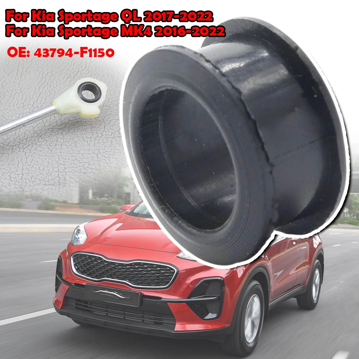 Gear Shifter Cable Linkage Bushing For Kia Sportage QL MK4 Sleeve Both Ends Grommet Fix Durability Car Accessories 43794-F1150
Gear Shifter Cable Linkage Bushing For Kia Sportage QL MK4 Sleeve Both Ends Grommet Fix Durability Car Accessories 43794-F1150