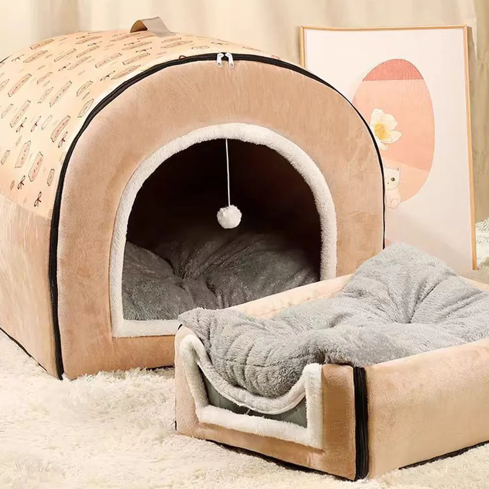 Dogs Bed Nest Detachable Soft Tent Dog House Washable Large Dog Bed House Comfortable Winter Cat Bed Castle for Medium Dogs Cats
Dogs Bed Nest Detachable Soft Tent Dog House Washable Large Dog Bed House Comfortable Winter Cat Bed Castle for Medium Dogs Cats