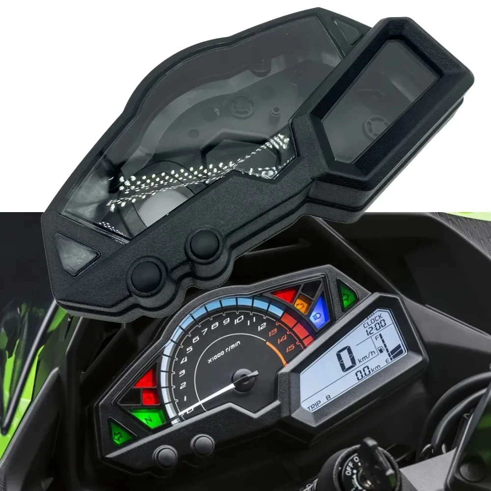 Tachometer Gauge Cover Speedometer Odometer Instrument Housing Motorcycle Accessories For KAWASAKI NINJA250 300 EX300 2013-2017
Tachometer Gauge Cover Speedometer Odometer Instrument Housing Motorcycle Accessories For KAWASAKI NINJA250 300 EX300 2013-2017
