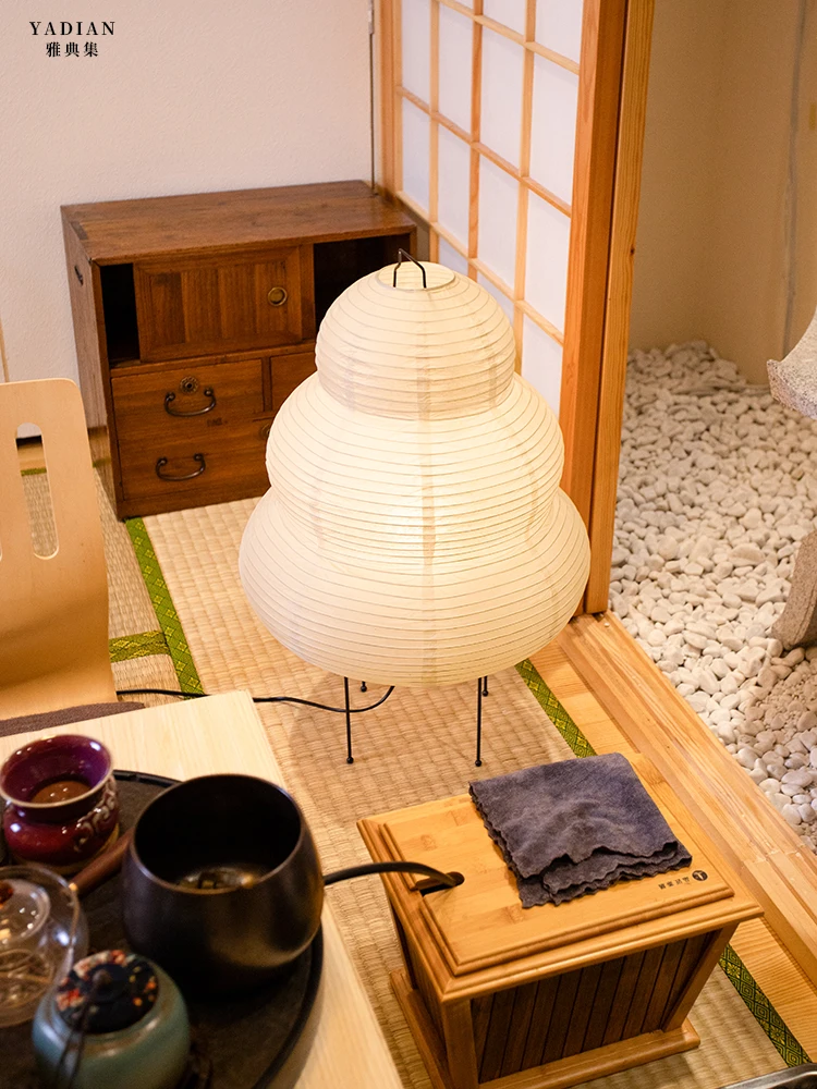 Noguchi Japanese rice paper lamp Bedroom Bedside Living room Medieval B & B Superior sense wabi sandy wind decorative floor lamp
Noguchi Japanese rice paper lamp Bedroom Bedside Living room Medieval B & B Superior sense wabi sandy wind decorative floor lamp