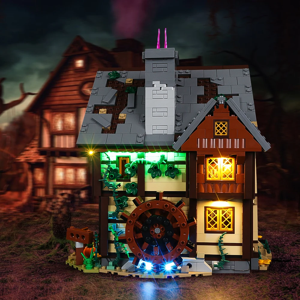 EASYLITE Led Light Kit For Ideas 21341 Ideas Movie Sanderson Sister's Cottage Building Blocks Bricks Toys Set For Gift
EASYLITE Led Light Kit For Ideas 21341 Ideas Movie Sanderson Sister's Cottage Building Blocks Bricks Toys Set For Gift