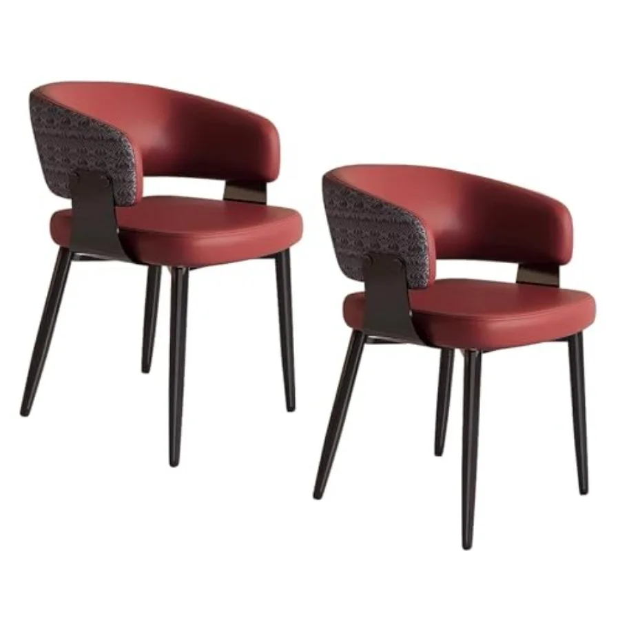 Modern Dining Chairs Set of 2, PU Leather Dining Chairs with Padded Seat, Kitchen Dining Chairs for Living Room, Bedroom or Hot
Modern Dining Chairs Set of 2, PU Leather Dining Chairs with Padded Seat, Kitchen Dining Chairs for Living Room, Bedroom or Hot