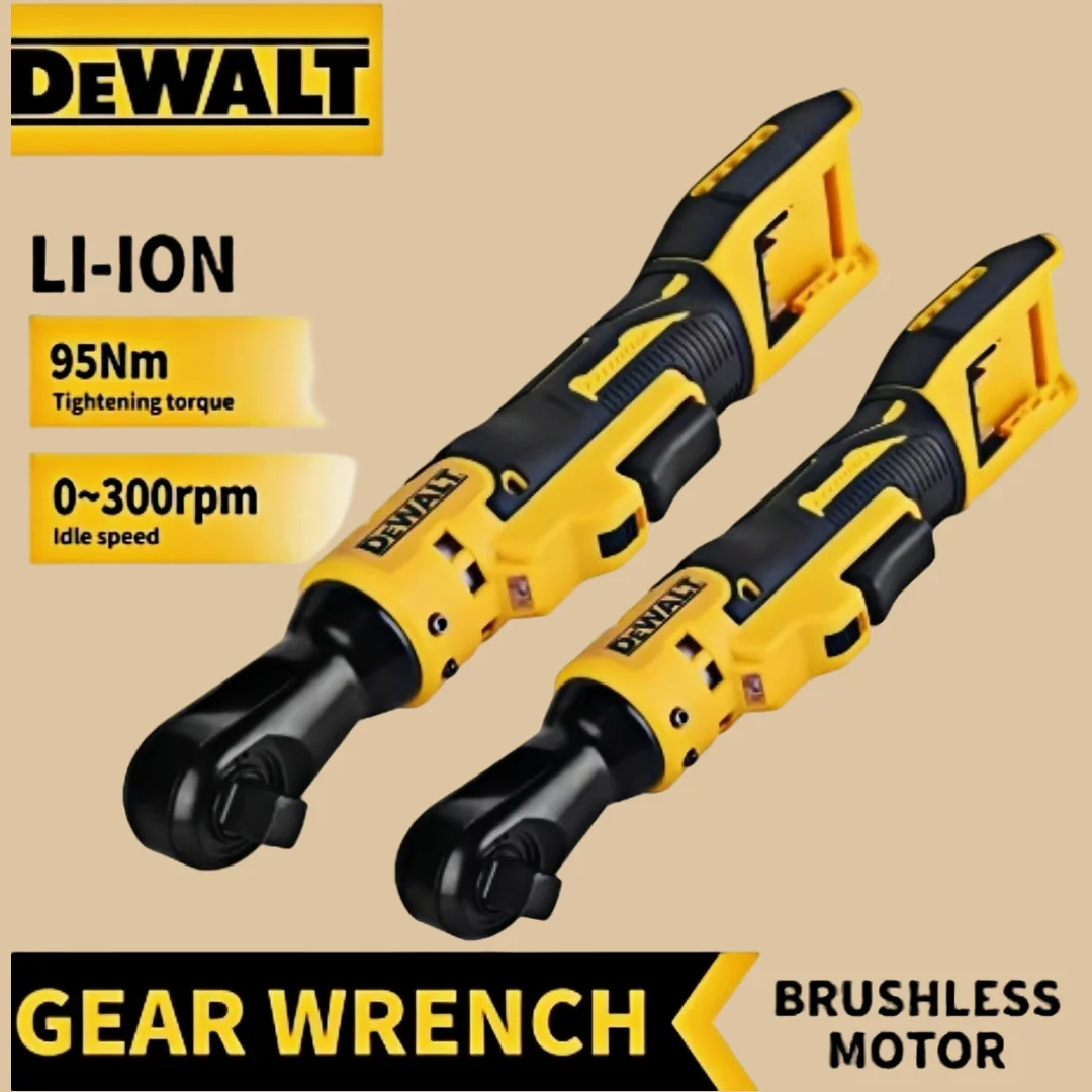 DEWALT 20V MAX Brushless Right Angle Wrench 512 95Nm High Torque 2500RPM Cordless Tool for Car Maintenance Naked Tool
DEWALT 20V MAX Brushless Right Angle Wrench 512 95Nm High Torque 2500RPM Cordless Tool for Car Maintenance Naked Tool