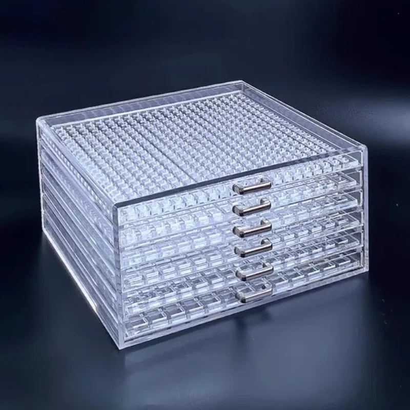 Acrylic Storage Box with Drawers, Nail Art Rhinestone Organizer, Multi-Grid Jewelry Display Cabinet, Makeup Holder Case
Acrylic Storage Box with Drawers, Nail Art Rhinestone Organizer, Multi-Grid Jewelry Display Cabinet, Makeup Holder Case