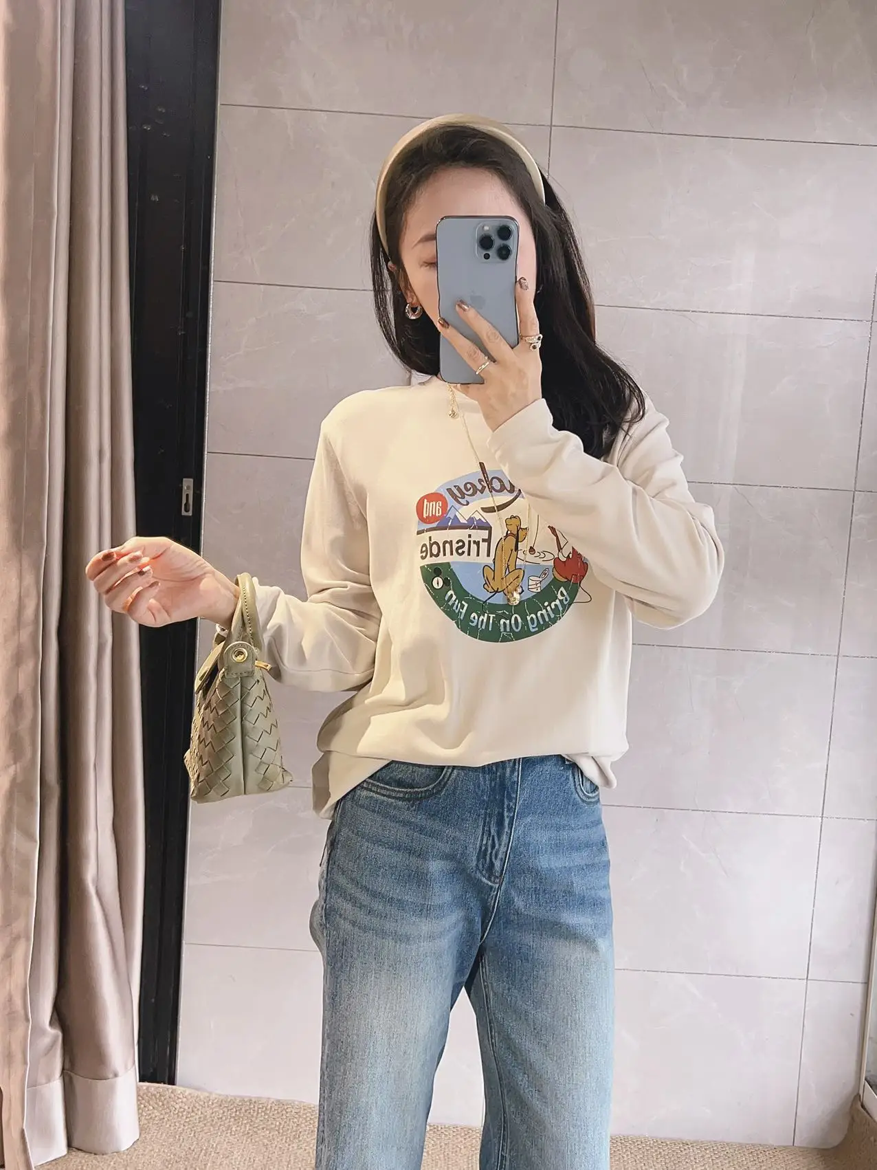 Футболка Princ Barbara's Soft Round Ne Long Sve T-irt с пушистым мультяшным буквенным принтом, хлопковая, женская, модная, весна 2026
Футболка Princ Barbara's Soft Round Ne Long Sve T-irt с пушистым мультяшным буквенным принтом, хлопковая, женская, модная, весна 2026