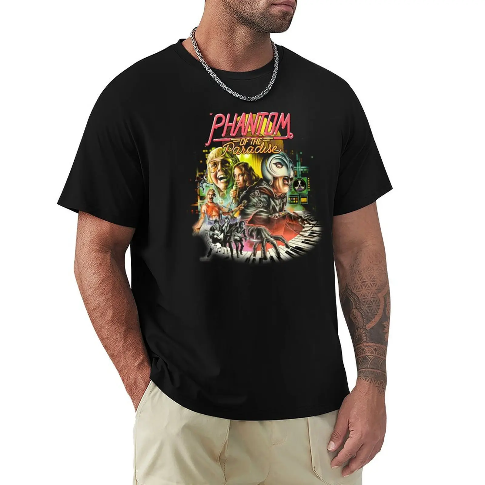 Phantom of the Paradise T-Shirt valentines clothes anime stuff funny costumes funny shirt cotton outfits for men
Phantom of the Paradise T-Shirt valentines clothes anime stuff funny costumes funny shirt cotton outfits for men