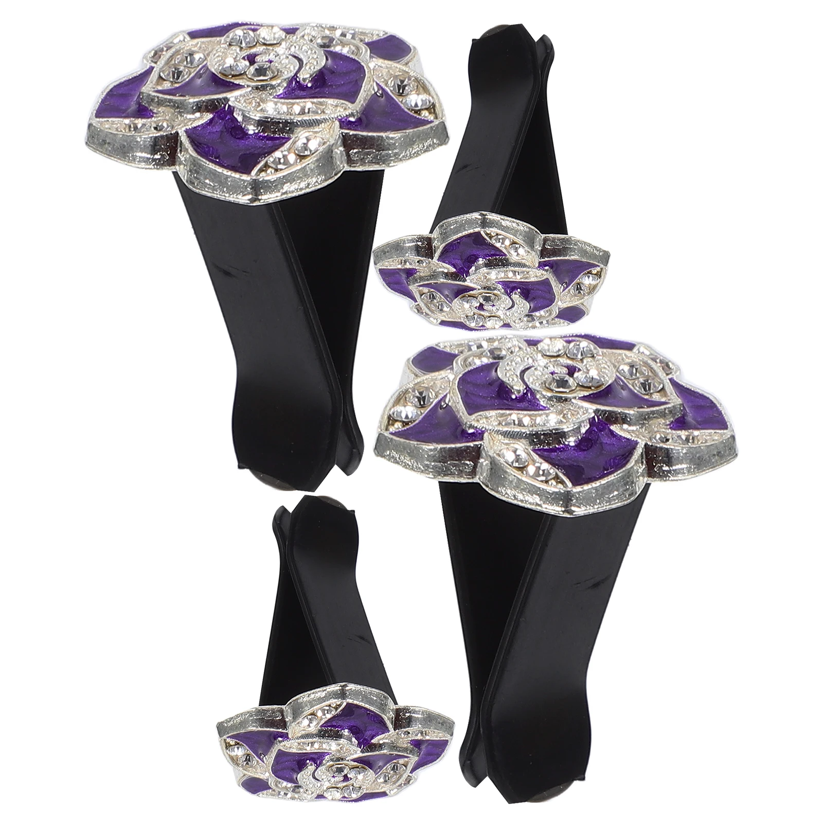 4 Pcs Car Air Conditioning Perfume Clip Camellia Flower Shape Durable Material Car Vent Clips Purple Plastic Easy Installation
4 Pcs Car Air Conditioning Perfume Clip Camellia Flower Shape Durable Material Car Vent Clips Purple Plastic Easy Installation
