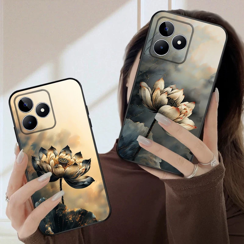 Oil Painting Lotus For Oppo Realme 11 12 12X 14 Pro Plus 8 C55 63 65 67 75 51 53 GT 2 7 Neo 3 5 SE 7 50 silicone soft phone case
Oil Painting Lotus For Oppo Realme 11 12 12X 14 Pro Plus 8 C55 63 65 67 75 51 53 GT 2 7 Neo 3 5 SE 7 50 silicone soft phone case
