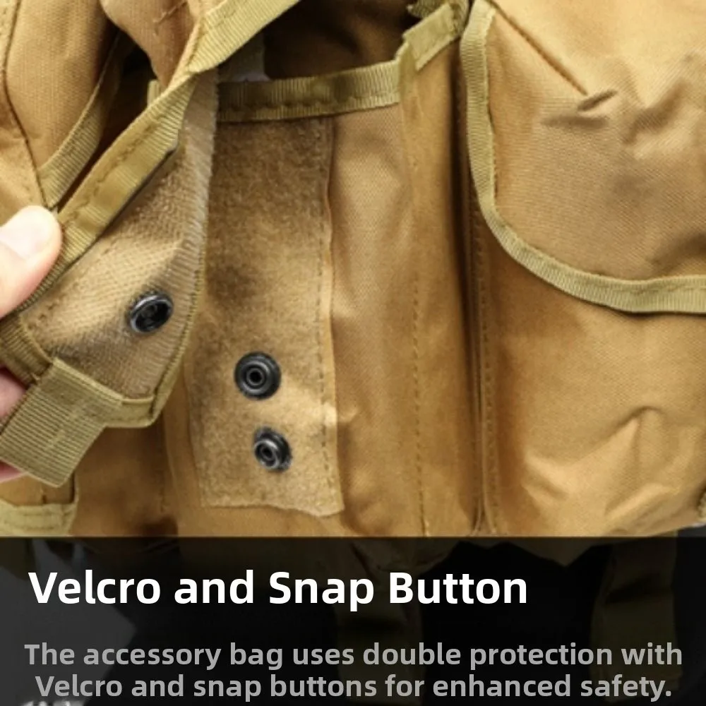 Сумка-жилет для улицы с 6 карманами, большая вместительная водонепроницаемая нагрудная карман для скалолазания, быстросъемная пряжка, прочная дорожная сумка-жилет для хранения
Сумка-жилет для улицы с 6 карманами, большая вместительная водонепроницаемая нагрудная карман для скалолазания, быстросъемная пряжка, прочная дорожная сумка-жилет для хранения