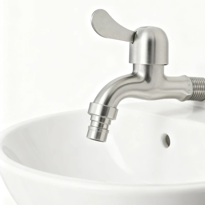 Смеситель из нержавеющей стали с одним выходом, аксессуары для ванной комнаты, смесители для стиральной машины, смеситель для стиральной машины для улучшения дома 
Смеситель из нержавеющей стали с одним выходом, аксессуары для ванной комнаты, смесители для стиральной машины, смеситель для стиральной машины для улучшения дома