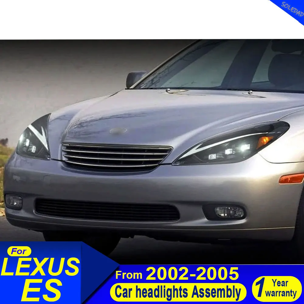 2PCS Car LED Headlights For Lexus ES300 2002-2005 Headlight Projetor head Lamp Daytime Running Light Automotive Accessories
2PCS Car LED Headlights For Lexus ES300 2002-2005 Headlight Projetor head Lamp Daytime Running Light Automotive Accessories