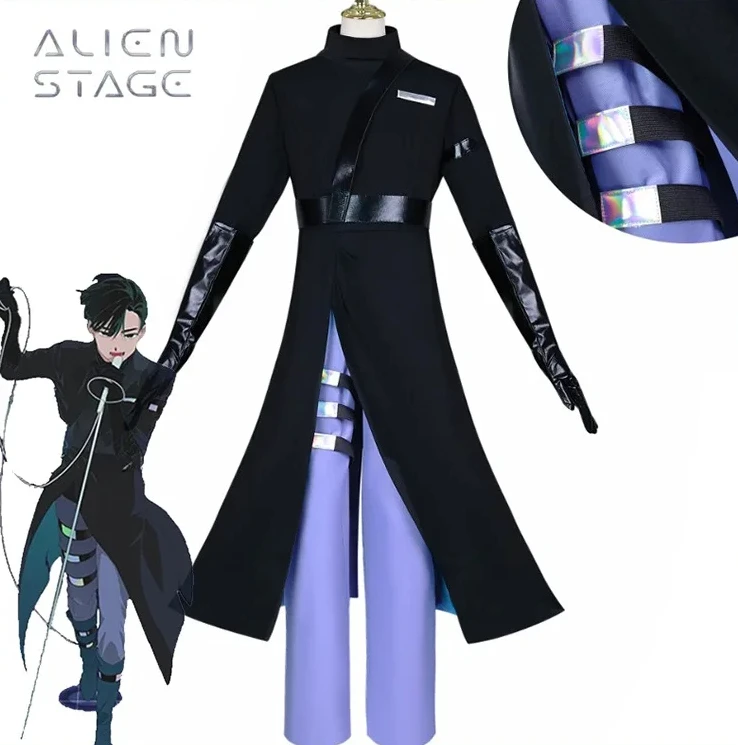 Black Sorrow Black Uniforms Stage Performance Idol Outfits Party Carnival Dress Up Men Anime Alien Stage Ivan Cosplay Costume
Black Sorrow Black Uniforms Stage Performance Idol Outfits Party Carnival Dress Up Men Anime Alien Stage Ivan Cosplay Costume