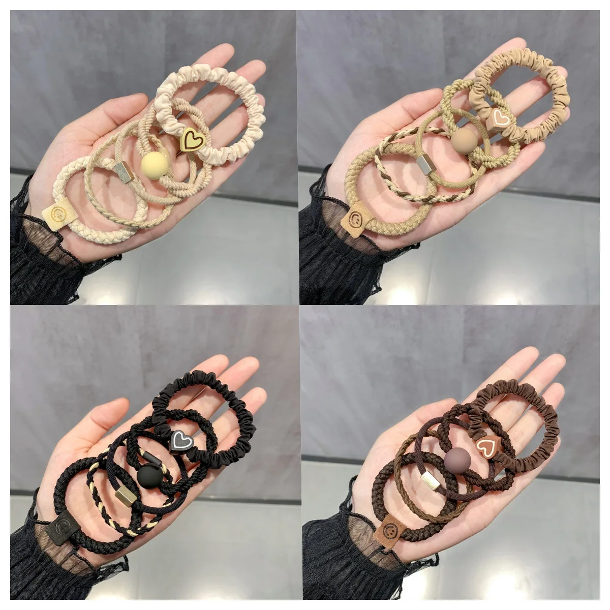 Thick and Durable Hair Ties Korean Trendy Style High Elasticity Fresh and Sweet Suitable All Hair Types Leather Hair Accessories
Thick and Durable Hair Ties Korean Trendy Style High Elasticity Fresh and Sweet Suitable All Hair Types Leather Hair Accessories