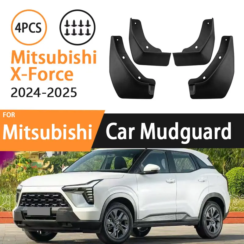 4 шт. брызговики для Mitsubishi X-Force XForce 2024 2025 брызговики на крыло автомобильные аксессуары автомобильный Стайлинг протектор
4 шт. брызговики для Mitsubishi X-Force XForce 2024 2025 брызговики на крыло автомобильные аксессуары автомобильный Стайлинг протектор