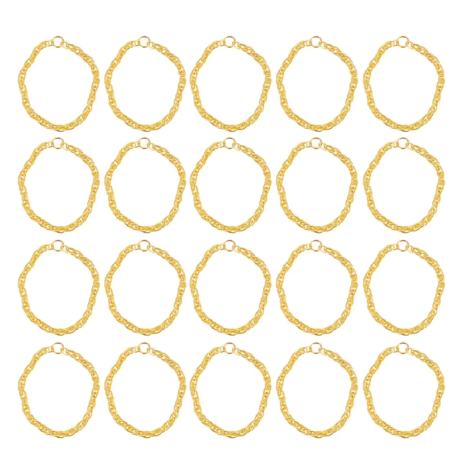 25 Pcs Mini Gold Chain Necklace Accessory Toys Duck Dressing Children Gift Decorative
25 Pcs Mini Gold Chain Necklace Accessory Toys Duck Dressing Children Gift Decorative