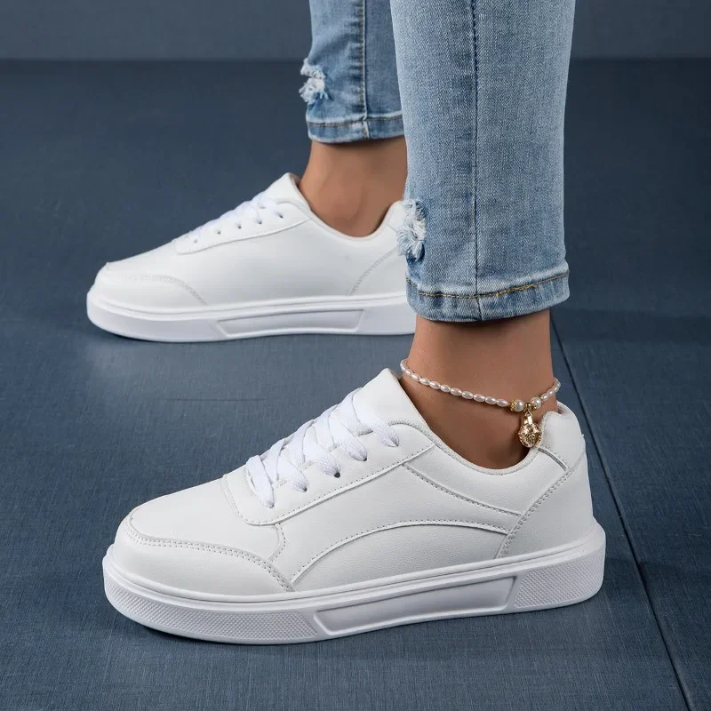 YRZL Women Sneakers PU Leather Casual Female Flat Shoes Soft Comfortable Walking Shoes Fashion Sport Shoes for Women Outdoor
YRZL Women Sneakers PU Leather Casual Female Flat Shoes Soft Comfortable Walking Shoes Fashion Sport Shoes for Women Outdoor