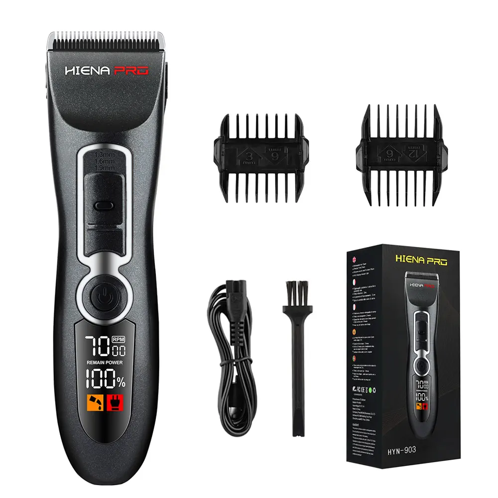 Super Quite Professional Rechargeable Hair Clipper Hairdressing Barber Tools Hair Trimmer Cutting Shaving Machine
Super Quite Professional Rechargeable Hair Clipper Hairdressing Barber Tools Hair Trimmer Cutting Shaving Machine