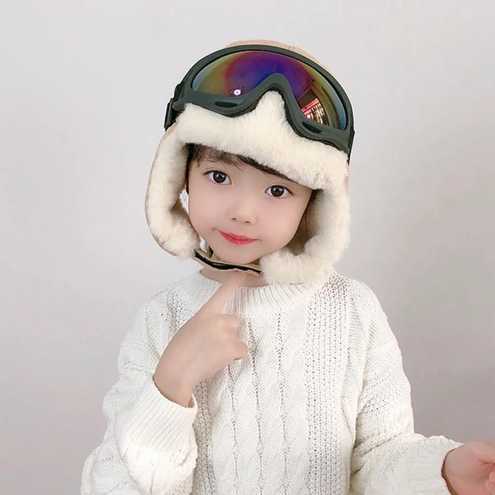 Fashion Warm Ski Cap with Glasses Goggles Cute Pilot Hat Soft Earmuff Bear Ears Hat Streetwear
Fashion Warm Ski Cap with Glasses Goggles Cute Pilot Hat Soft Earmuff Bear Ears Hat Streetwear