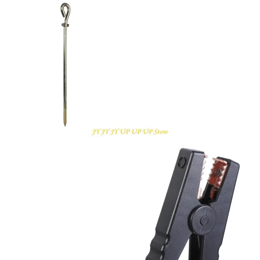 Electric Fence Grounding Rod Kits with Alligators Clips Solar Powered Electric Fence Stainless Steel Ground Rod
Electric Fence Grounding Rod Kits with Alligators Clips Solar Powered Electric Fence Stainless Steel Ground Rod
