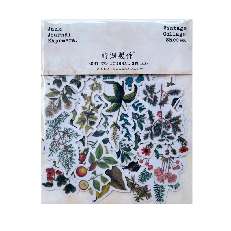 Vintage Ferns Small Plants Flowers Junk Journal Stickers DIY Scrapbooking Retro Envelope Decorations Diary Gift Seal Decoration
Vintage Ferns Small Plants Flowers Junk Journal Stickers DIY Scrapbooking Retro Envelope Decorations Diary Gift Seal Decoration