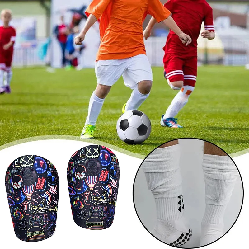 1 Pair EVA Sponge Small Mini Shin Pads Wear-resistant Shock Absorbing Soccer Leg Protector Football Training Shin Guards
1 Pair EVA Sponge Small Mini Shin Pads Wear-resistant Shock Absorbing Soccer Leg Protector Football Training Shin Guards