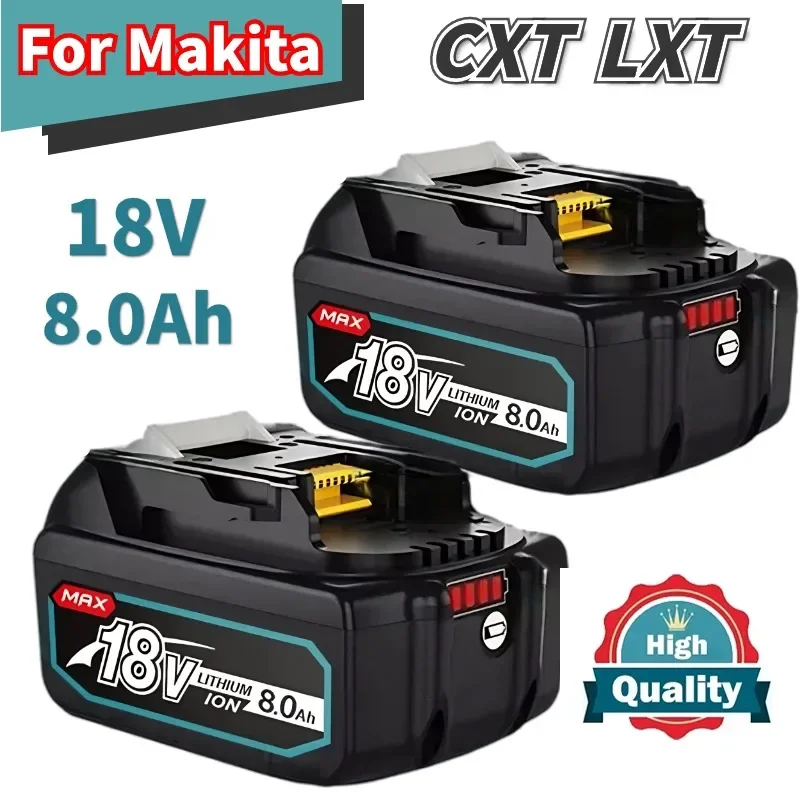 for Makita 18V Battery 8Ah Rechargeable Power Tools Battery 18V makita with LED Li-ion Replacement LXT BL1860B BL1860 BL1850
for Makita 18V Battery 8Ah Rechargeable Power Tools Battery 18V makita with LED Li-ion Replacement LXT BL1860B BL1860 BL1850