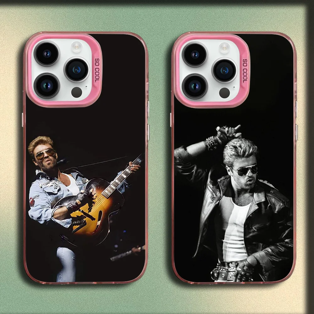 Singer G-George Michael Phone Case For iPhone 16,15,14,13,12,11,Mini,Pro,E,MAX Pink Matte Silicone Cover
Singer G-George Michael Phone Case For iPhone 16,15,14,13,12,11,Mini,Pro,E,MAX Pink Matte Silicone Cover